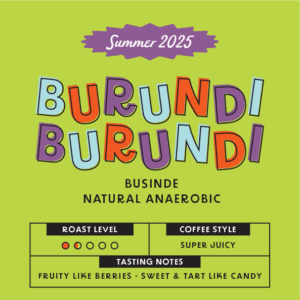 Burundi - Businde - Natural Anaerobic